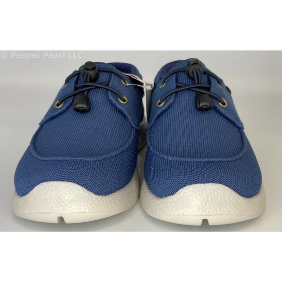 Women's Speed-Lace Deck Shoe Blue Size 8 Water and Slip Resistant - Picture 2 of 14